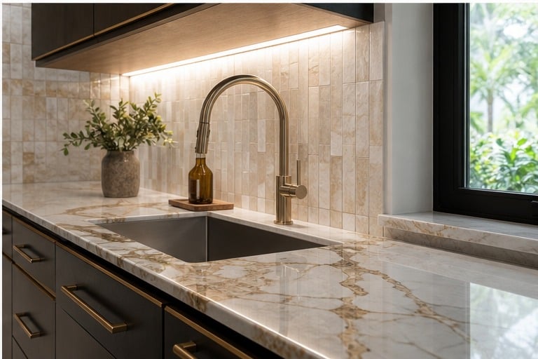 Countertops, Surfaces & Finishes — iHome Built