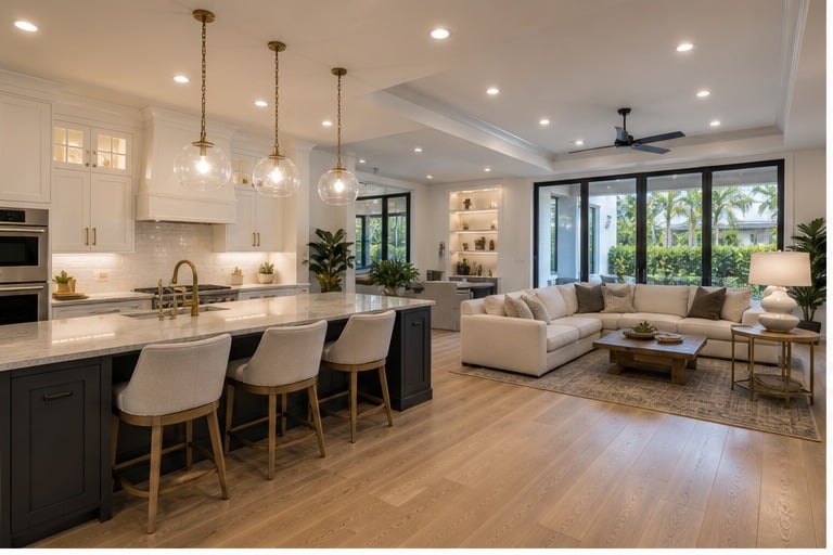 Flooring, Lighting & Accents — iHome Built