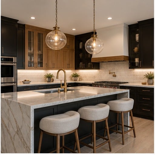 A finished kitchen planned around layout, storage, and daily function. — iHome Built