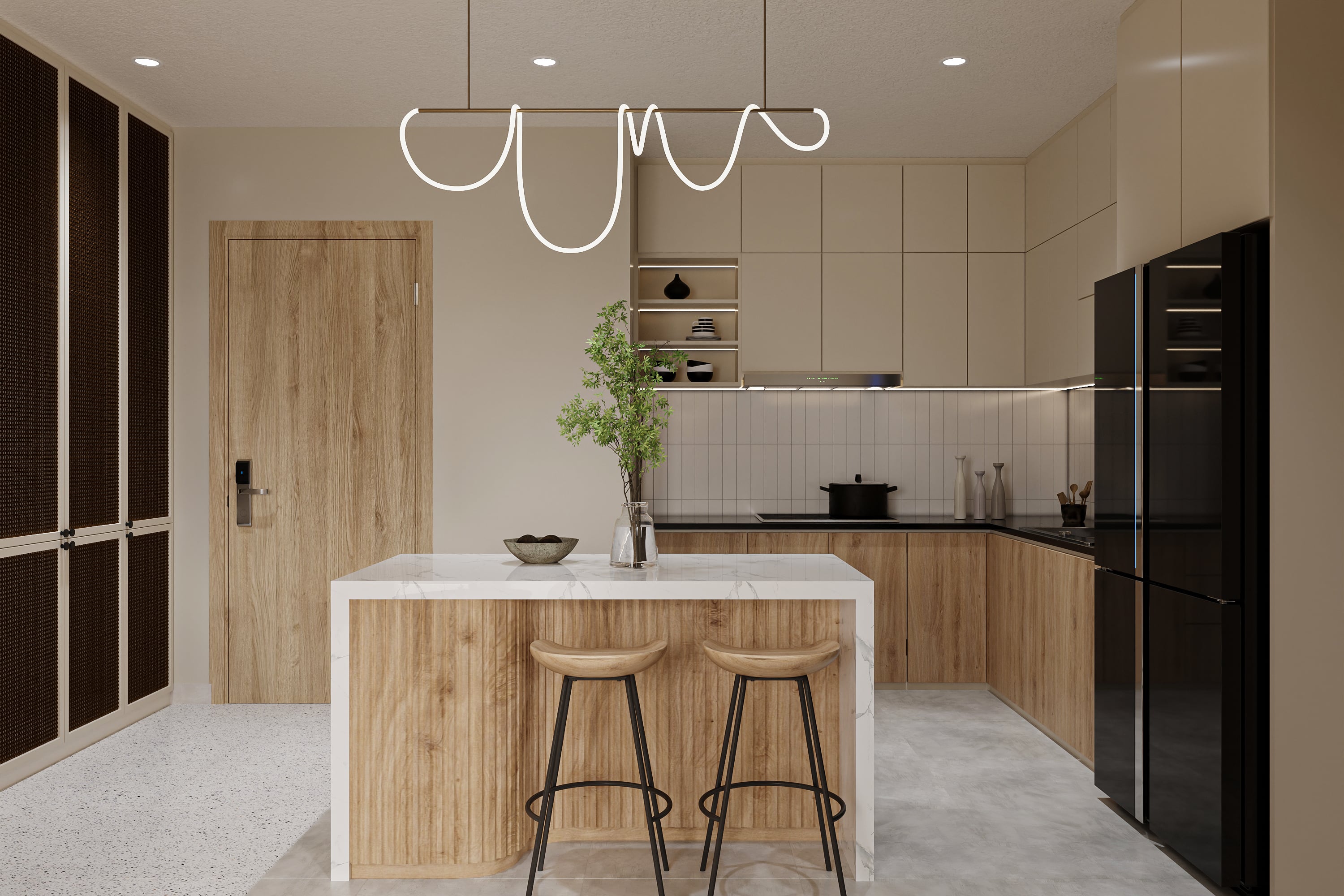 Modern kitchen renovation by iHome Built