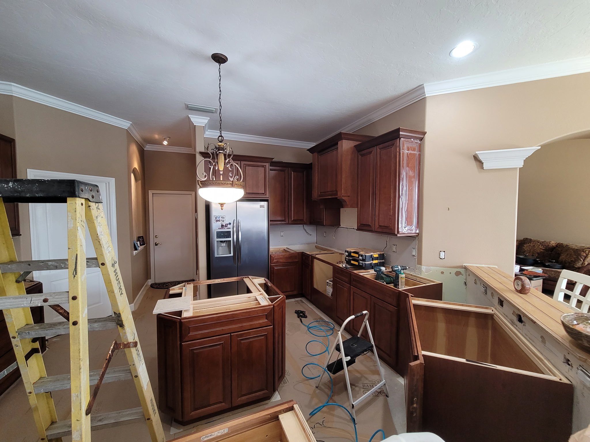 Cherry kitchen progress