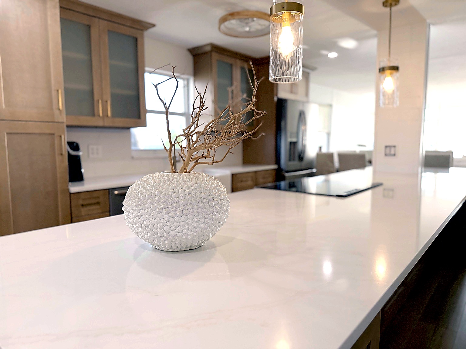 Island lighting detail